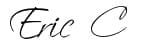 eric signature
