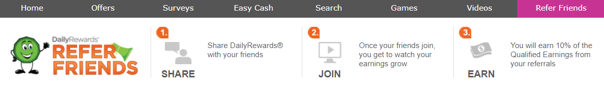 daily rewards refer friends