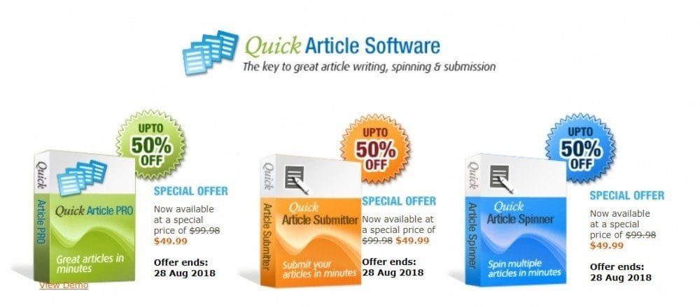 Quick Article Pro Review