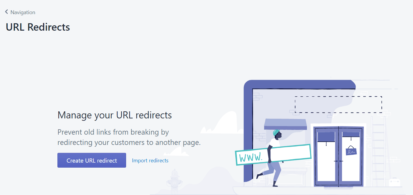 shopify redirects