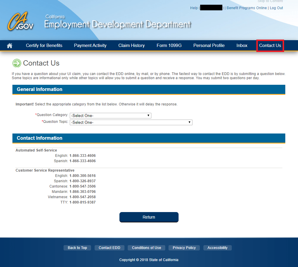 edd ca gov ui online