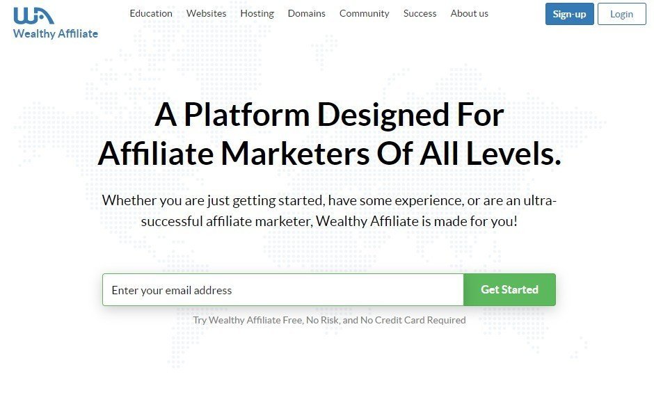 sign up for wealthy affiliate