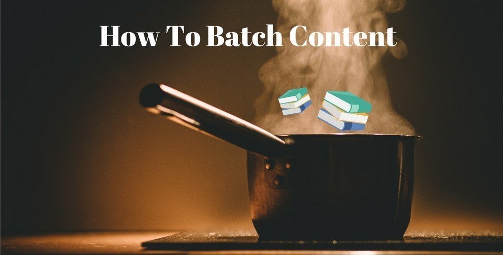 how to batch your content
