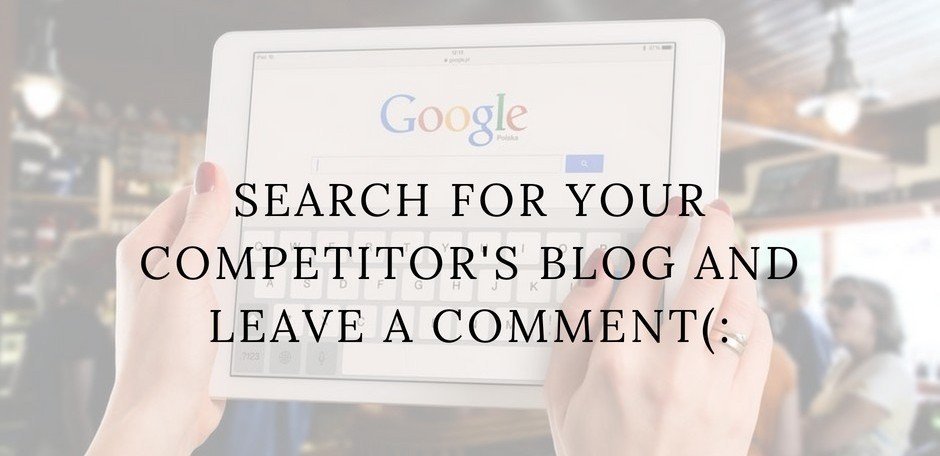 Leave Comments On Blogs Relevant To Your Niche 