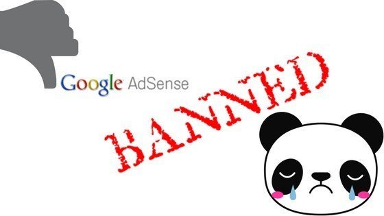 adsense banned